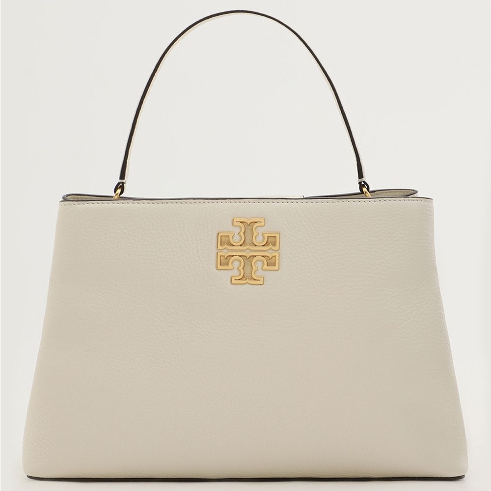 Tory Burch Cream Leather Handbag